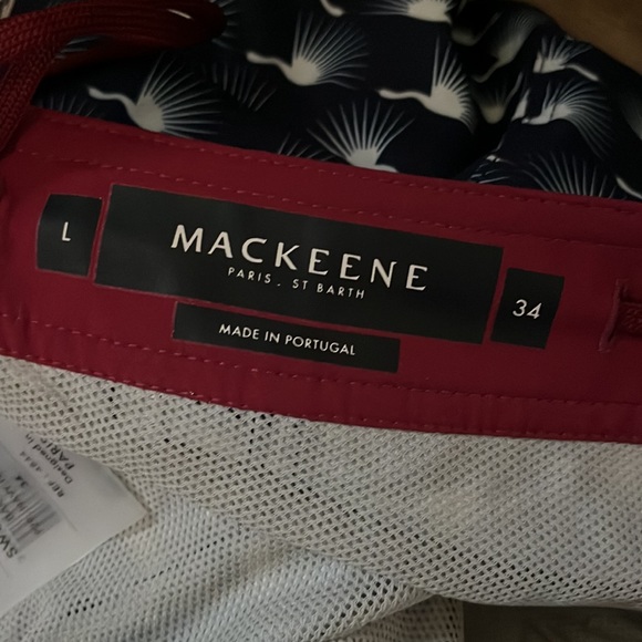 Mackeene | Barth5 Navy Heron Swim Short NWT - Picture 15 of 16